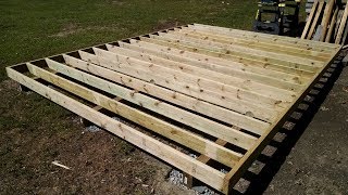 Pallet Shed  Workshop Build  Part 1 [upl. by Eannaj882]