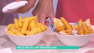 Phil Vickerys Fish And Chips  This Morning [upl. by Ladew]