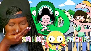 Mr Frog For President  Smiling FriendsSeason 2  Ep12 [upl. by Bartle989]