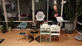 Stokke Tripp Trapp Nomi Steps amp Clikk High Chair Comparison [upl. by Voletta]