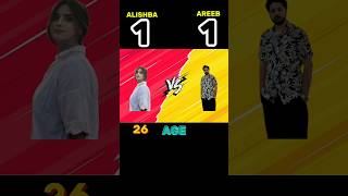 Alishba anjum 🆚 Areeb perveiz 💥😈shorts [upl. by Bobina]