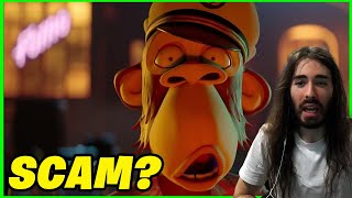 Bored Ape Yacht Club NFT GAME  MoistCr1tiKal REACTS [upl. by Martijn447]