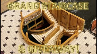 Radio Control Trumpeter 1200 Titanic Build Part 40  Grand Staircase amp GIVEAWAY [upl. by Stagg]