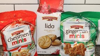 Pepperidge Farm Chessmen Minis Gingerman Minis amp Lido Cookie Review [upl. by Azarcon]