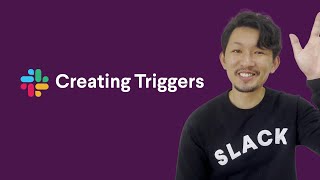 Creating Slack app triggers [upl. by Llerral133]