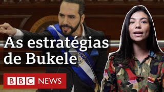 Bukele Como El Salvador mudou sob o governo do polêmico líder que tenta a reeleição [upl. by Novyart311]