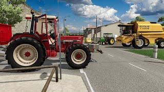 2 nouveaux tracteurs Moisson davoine Triple faucheuse dherbe  FS 22 Ferme à lancienne [upl. by Kristi728]