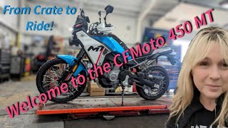 The First UK review of the CFMoto 450MT [upl. by Anirbac968]