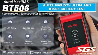 Autel BT506 The Battery Tester That Does It All [upl. by Nolyag]