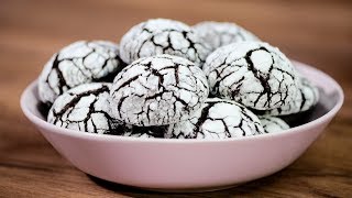 Chocolate Crinkle Cookies Recipe [upl. by Vyky836]