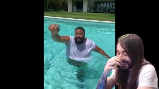 MoistCr1tikals Hilarious DJ Khaled Reactions with Chat [upl. by Osrock]