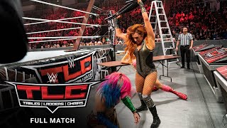 FULL MATCH  Becky Lynch vs Charlotte Flair vs Asuka – Triple Threat TLC Match WWE TLC 2018 [upl. by Xuaeb]