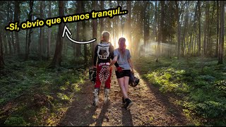 ENDURO pero CON mi NOVIA de ACOMPAÑANTE Sin pedalines traseros hijuetigre motovlog argentina [upl. by Shivers]