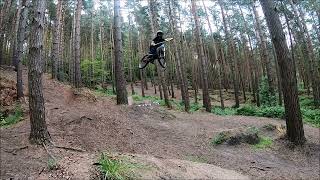 HARDTAIL FREERIDE  SICK SENDS at KINVER [upl. by Eelirem901]