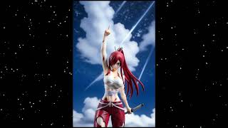 Erza Scarlet Custom Anime Figure Design  Fairy Tail SClass Mage Figure Inspiration [upl. by Eenaffit]