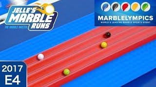 Marble Race Marble League 2017 E4 5meter Sprint [upl. by Almund]