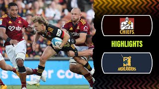 Super Rugby Pacific 2023  Chiefs v Highlanders Rd 3 Highlights [upl. by Ingrim]