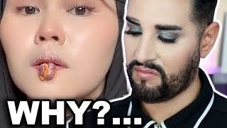 Are We Still Doing This In 2024  Pro MUA reacts to Makeup hacks [upl. by Polito]