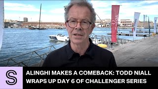 Alinghi makes a comeback Todd Niall wraps up day six of challenger series  Stuffconz [upl. by Enajaras694]