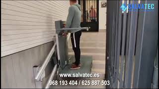 Sillas y plataformas salvaescaleras para personas con movilidad reducida modelo logic de Salvatec [upl. by Octavla]