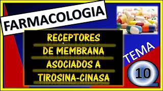 TEMA 10RECEPTORES DE TIROSINA CINASA Estructura Molecular Funciones y Mecanismo de Señalizacion [upl. by Ymrots]