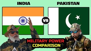 India vs Pakistan Military Strength Comparison 2024  Pakistan vs India [upl. by Ledah]