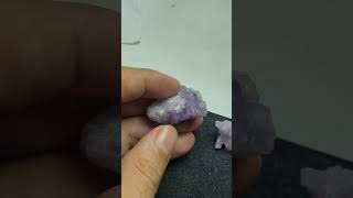 Purple apatite UAE bunch from Afghanistan available for sale crystals gemstone like nature rare [upl. by Yates]