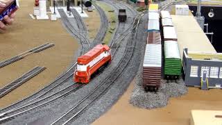 Memphis model railroad clubs huge HOscale layout [upl. by Friedberg414]