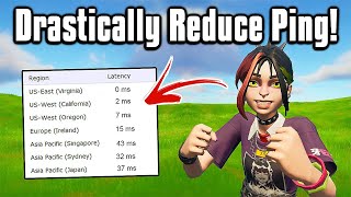 How To Improve Your Ping In Fortnite Chapter 4  Network Optimization Tips [upl. by Gloria516]