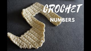 How to Crochet number 5 [upl. by Austen212]