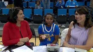 UCLA’s Londynn Jones joins Pac12 Network after teamhigh 21 points vs No 6 USC [upl. by Leirza]