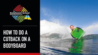 How To Do A Cut Back On A Bodyboard  BodyboardSchool [upl. by Evatsug]