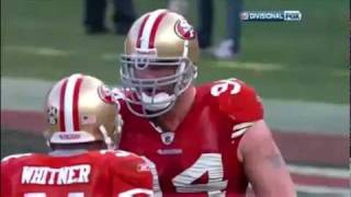 Justin Smith sack on Drew Brees [upl. by Claude]