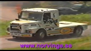 Backrace med lastbilar i Sunne 1988 [upl. by Kyd]