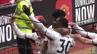 Kortney Hause Scores for Aston Villa v Manchester United Fan Cam 250921 [upl. by Flodur432]