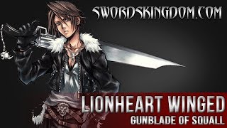 Real life Lionheart Winged Gunblade Sword from Final Fantasy Viii [upl. by Toffic]