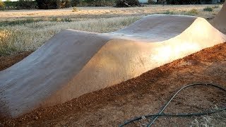 Building a Dirt Jump Roller Timelapse [upl. by Epp]