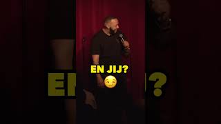 Rachid Larouz wordt afgeleid door een hele mooie meid uit Haarlem standup standupcomedy [upl. by Assyla]