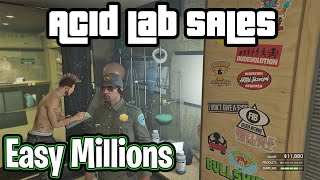 Acid Lab Sell Missions  A beginners guide Make millions in GTA Online amp Start the Acid Business [upl. by Kaye]