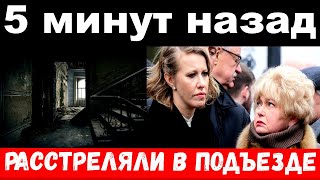 5 минут назад чп  расстреляли в подъезде  семья Собчак печальные новости [upl. by Bicknell]