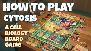 How To Play  Cytosis A Cell Biology Board Game by John Coveyou [upl. by Alidis]