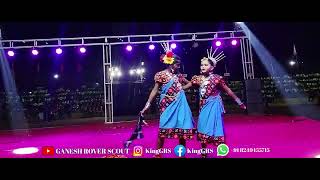 Rasa Jamudali Haye Dance Performance Scouts Guides at 19th State Jamborette Khordha 2023 [upl. by England]