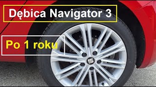 Całoroczna Dębica Navigator 3 po roku i 4k km  Jaki stan  Seat Leon 14 TSI [upl. by Adiahs]