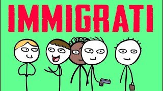 Immigrati  QUELLO CHE NON VI DICONO [upl. by Refinney]