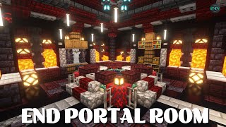 Ultimate Minecraft End Portal Build StepbyStep Guide [upl. by Buke]