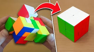 Attempting to Solve a PUPPET CUBE With NO Help [upl. by Ahsinauj696]