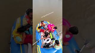 challenger boat with kids shorts trending kathu mele 360camera dji boating insta360x4 [upl. by Garvey]