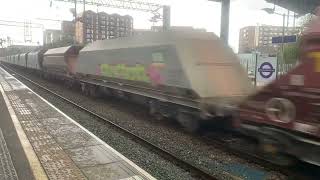 Freightliner passes Hayes amp Harlington fast ￼ [upl. by Gerita662]