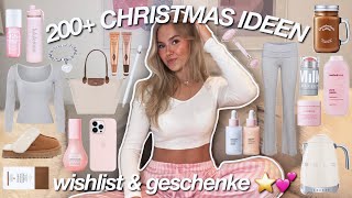 WEIHNACHTS WISHLIST 💘 200 GESCHENKIDEEN FÜR JEDEN [upl. by Aisor644]