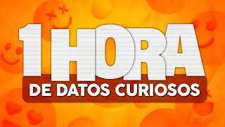 1 HORA de DATOS CURIOSOS y COSAS QUE NO SABÍAS ⏰😲 [upl. by Pliske]